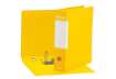 Immagine di Registratore con custodia Esselte G85 Oxford protocollo 29,5x35 cm - dorso 8 cm giallo - 390785090