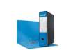 Immagine di Registratore con custodia Esselte G85 Oxford protocollo 29,5x35 cm - dorso 8 cm azzurro - 390785800