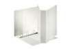 Immagine di Raccoglitore personalizzabile Esselte Display Maxi 4 anelli a D 28,5x32 cm dorso 7,5 cm bianco - 394