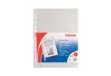 Immagine di Buste a perforazione universale goffrate Esselte OFFICE 21x29,7 cm trasparente antiriflesso  conf. d