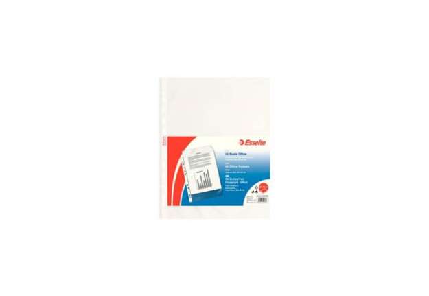 Immagine di Buste a perforazione universale lisce Esselte Copy Safe 22x30 cm Office medio spessore - conf.50 - 3