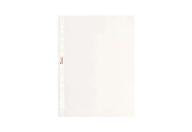 Immagine di Buste a perforazione universale goffrate Esselte STANDARD PP antiriflesso trasparente A4  conf.200 -