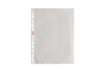 Immagine di Buste a perforazione universale goffrate Esselte DELUXE 22x30 cm trasparente antiriflesso  conf.100