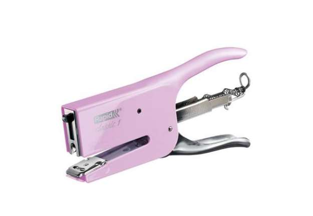 Immagine di Cucitrice a pinza Rapid K1 Classic 50 fogli strawberry cream 5000493