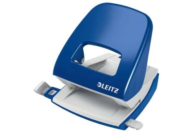 Immagine di Perforatore 5008 2 fori - 30 fogli Leitz NeXXt Series in metallo blu 50080035