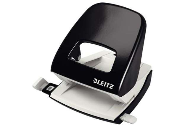 Immagine di Perforatore 5008 2 fori - 30 fogli Leitz NeXXt Series in metallo nero 50080395