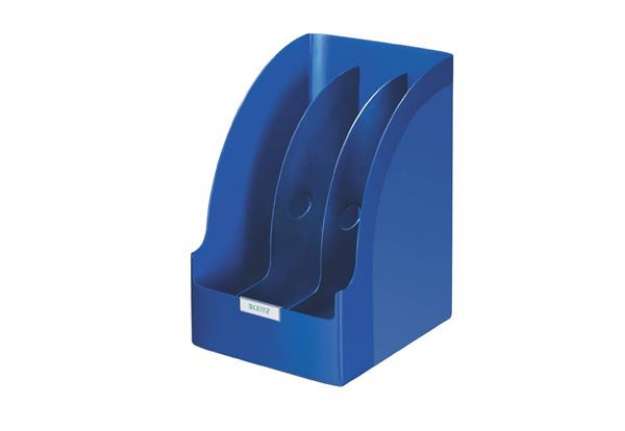 Immagine di Portariviste ad alta capacità 20,5 cm Leitz PLUS JUMBO in polistirolo A4 blu 52390035