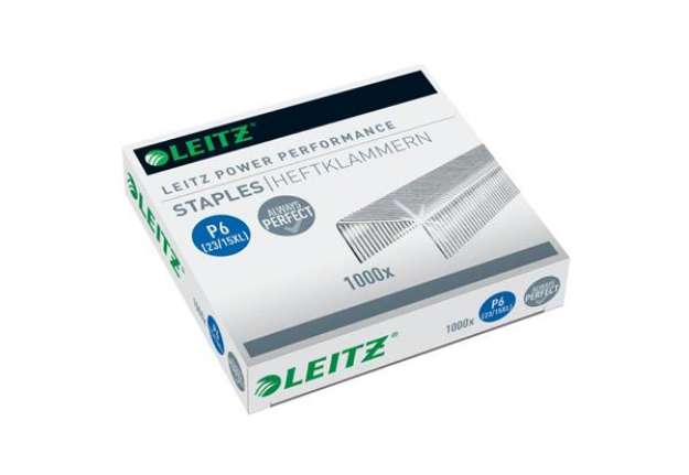 Immagine di Punti metallici 23/15XL per cucitrice 5553 Leitz 23/15 XL scatola da 1000 punti - 55790000