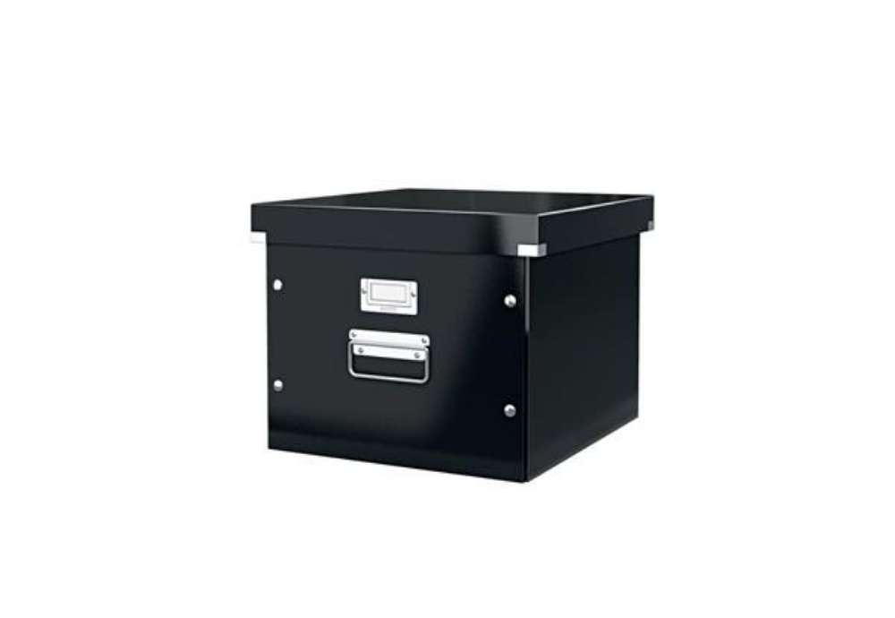 Immagine di Contenitore per cartelle sospese Leitz CLICK & STORE A4 nero 35,7x28,5x36,7 cm 60460095