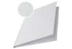 Immagine di Copertina rigida 10-35 fogli Leitz impressBIND in cartone con dorso da 3,5 mm A4 bianco  conf. da 10