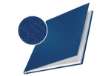 Immagine di Copertina rigida 10-35 fogli Leitz impressBIND in cartone con dorso da 3,5 mm A4 blu  conf. da 10 -