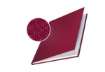 Immagine di Copertina rigida 36-70 fogli Leitz impressBIND in cartone con dorso da 7 mm A4 bordeaux  conf. da 10