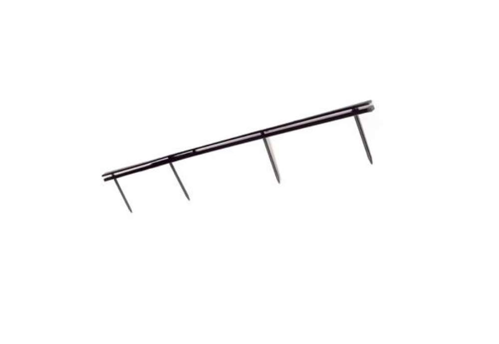 Immagine di Pettini per rilegatura GBC VeloBind con 4 denti 45 mm a4 nero conf da 25 pettini - A9741635