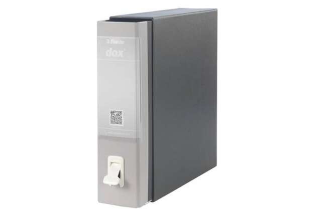 Immagine di Registratore a leva DOX1 Commerciale S. Francisco 28,5x31,5 cm - dorso 8 cm grigio - D15107