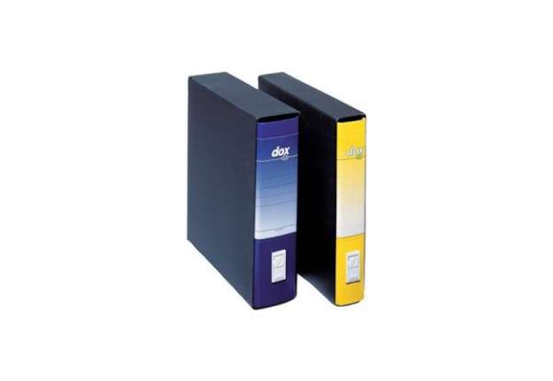 Immagine di Registratore a leva DOX1 Commerciale 28,5x31,5 cm - dorso 8 cm blu D26104