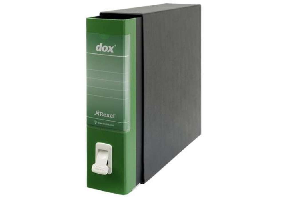Immagine di Registratore a leva DOX1 Commerciale 28,5x31,5 cm - dorso 8 cm verde D26114