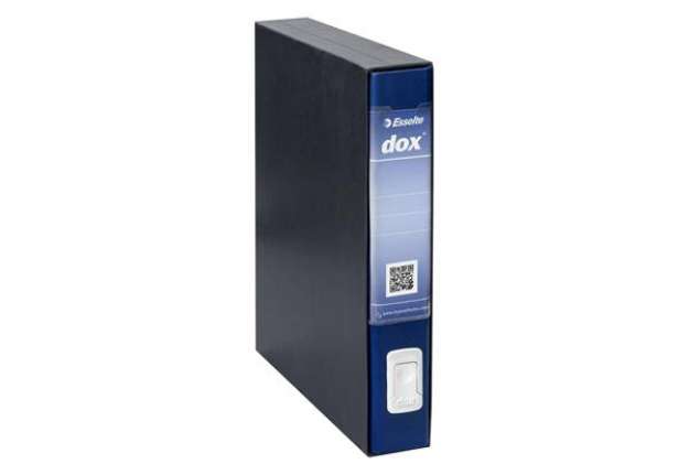 Immagine di Registratore a leva DOX4 Commerciale 28,5x31,5 cm - dorso 5 cm blu - D26404