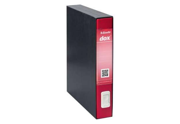Immagine di Registratore a leva DOX4 Commerciale 28,5x31,5 cm - dorso 5 cm rosso - D26411