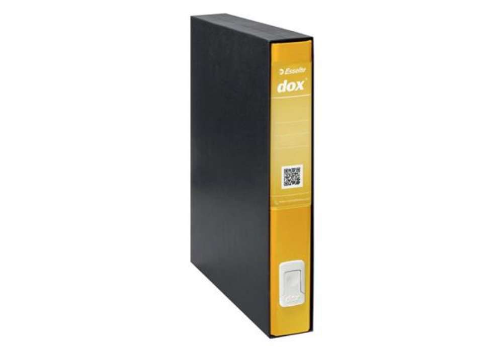 Immagine di Registratore a leva DOX5 Protocollo 28,5x35 cm - dorso 5 cm giallo D26506