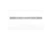 Immagine di Spirali metalliche a 34 anelli GBC Wirebind 8 mm a4 nero conf da 100 spirali - RG810510