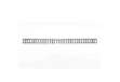 Immagine di Spirali metalliche a 34 anelli GBC Wirebind 11 mm a4 nero conf da 100 spirali - RG810710