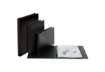 Immagine di Raccoglitore FAVORIT 35,5x44 cm (libro) 4 anelli tondi Ø 30 mm nero - 100460473