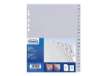 Immagine di Divisore alfabetico Favorit 20 tacche A-Z 21x29,7 cm grigio 400006681
