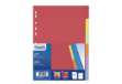 Immagine di Divisore in cartoncino Favorit 6 tacche neutre colorate 21x29,7 cm assortiti 100204883