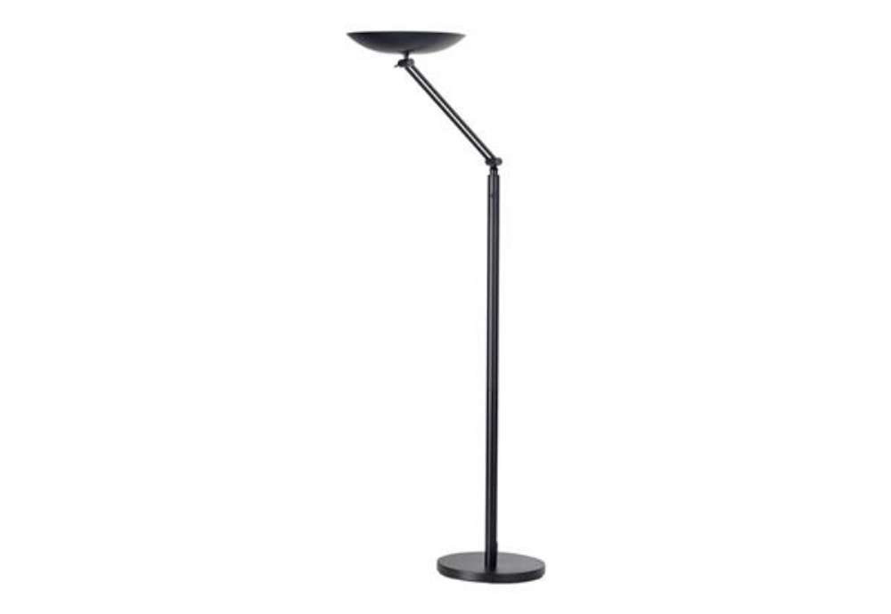 Immagine di Lampada a terra a led UNILUX Varialux articolata nero 400090469