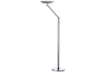Immagine di Lampada a terra a led UNILUX Varialux articolata grigio metallizzato 400090471