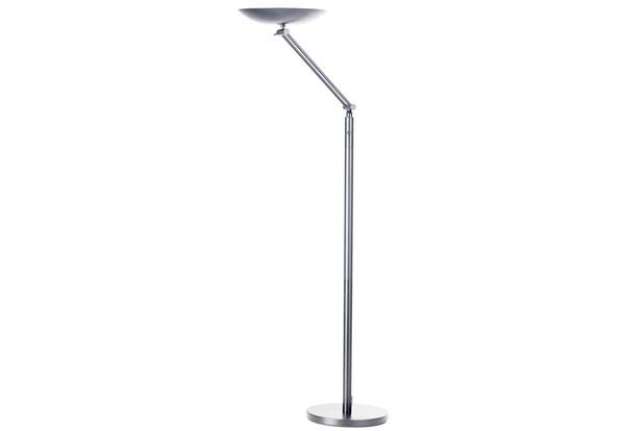 Immagine di Lampada a terra a led UNILUX Varialux articolata grigio metallizzato 400090471