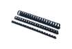 Immagine di Dorsi plastici FELLOWES blu ad anello tondo 8 mm - 21-40 fogli conf.100 - 5345506