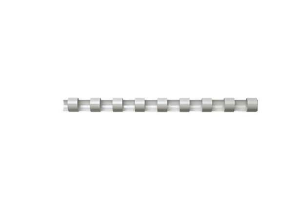 Immagine di Dorsi plastici FELLOWES bianco ad anello ovale 32 mm - 241-280 fogli conf.50 - 5349002