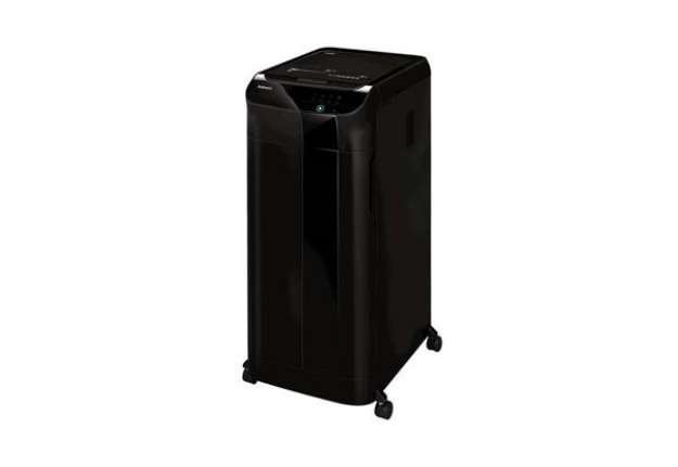 Immagine di Distruggidocumenti uso moderati FELLOWES AutoMax™ 550C - P-4 - 83 L - taglio a frammenti 4x38mm - ne