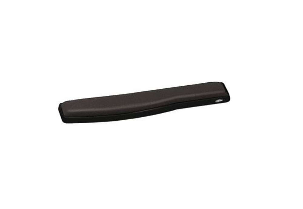 Immagine di Poggiapolsi da tastiera FELLOWES Premium gel grafite 48,8x8,8x3,6 cm - 9374201