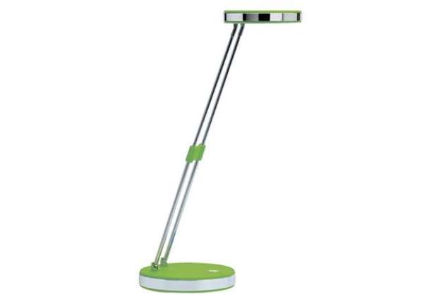 Immagine di Lampada da scrivania a LED MAULpuck acciaio verde chiaro Z800024