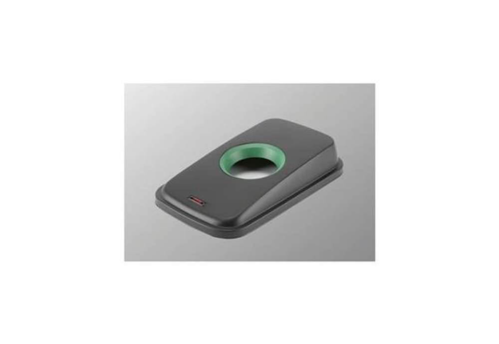 Immagine di Coperchio per contenitori Geo - bottiglie Vileda Professional in PPL nero/verde - 137734