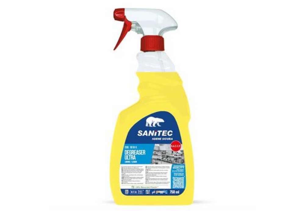 Immagine di Sgrassatore concentrato multisuperficie Sanitec Degreaser Ultra limone  - 750 ml - 1810-S
