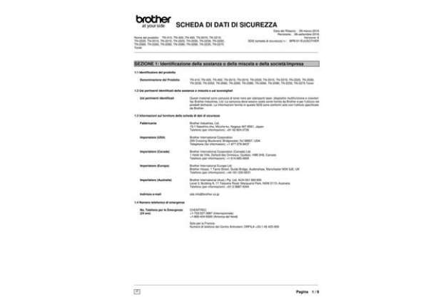 Immagine di Toner 2200 Brother nero  TN-2210