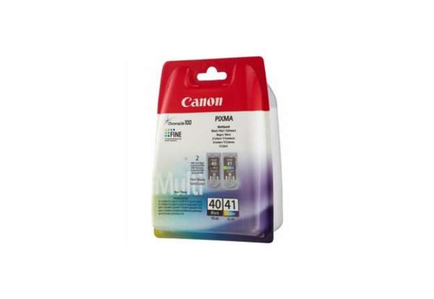 Immagine di serbatoi inchiostro blister PG-40 + CL-41 Canon nero +colore Conf. 2 - 0615B043