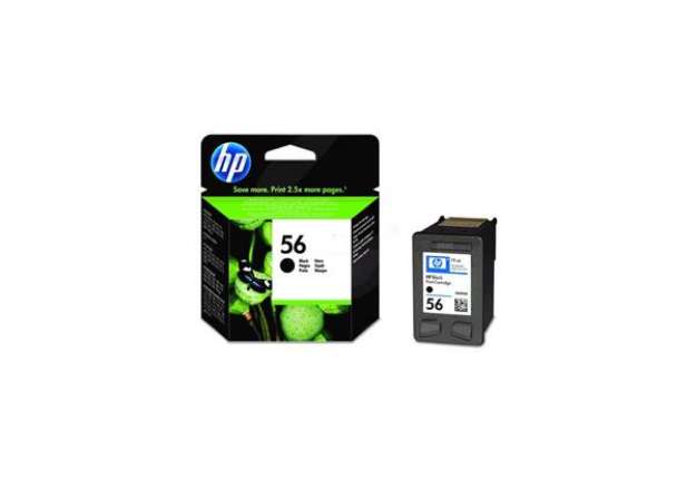 Immagine di Cartuccia inkjet 56 HP nero  C6656AE