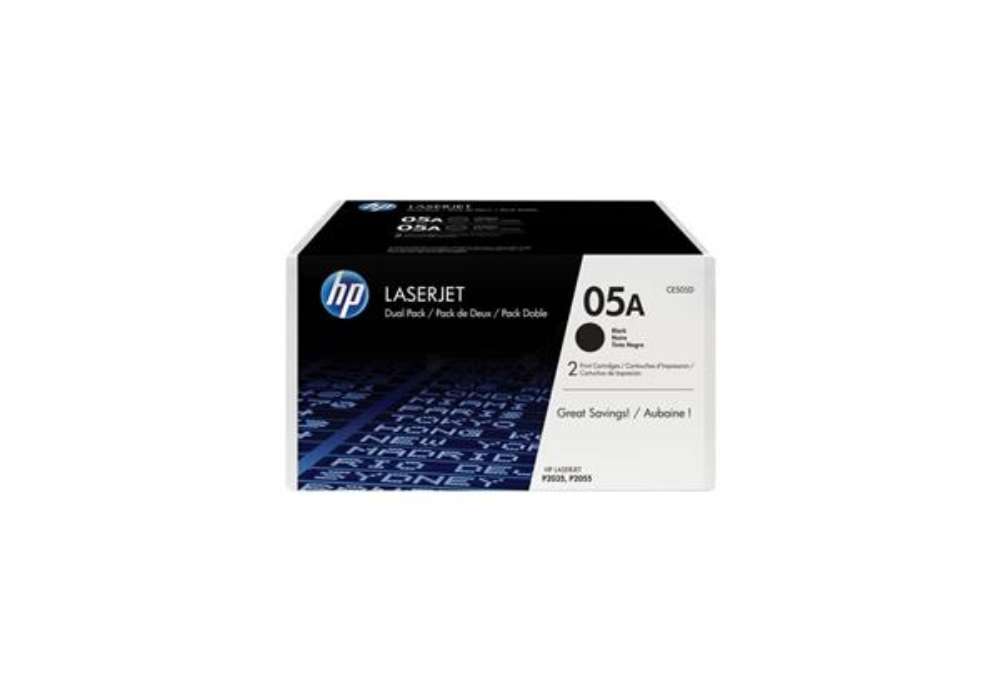 Immagine di Toner 05A HP nero  Conf. 2 - CE505D