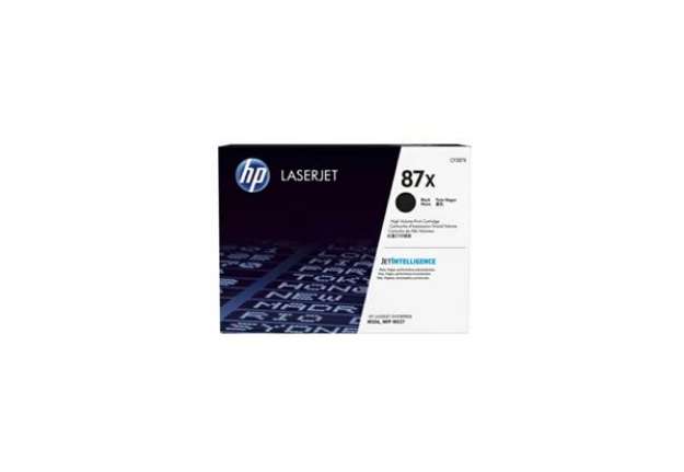 Immagine di Toner alta capacità 87X HP nero  CF287X