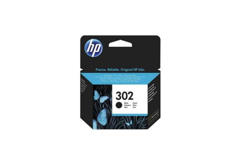 Immagine di Cartuccia inkjet 302 HP nero  F6U66AE