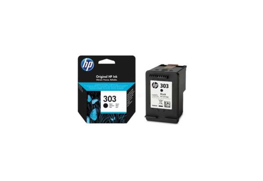 Immagine di Cartuccia inkjet ink pigmentato 303 HP nero T6N02AE