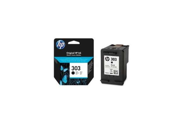 Immagine di Cartuccia inkjet ink pigmentato 303 HP nero T6N02AE