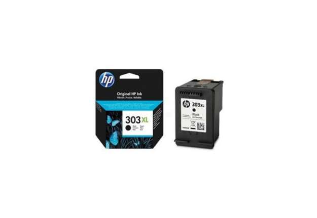 Immagine di Cartuccia inkjet alta capacità ink pigmentato 303XL HP nero T6N04AE
