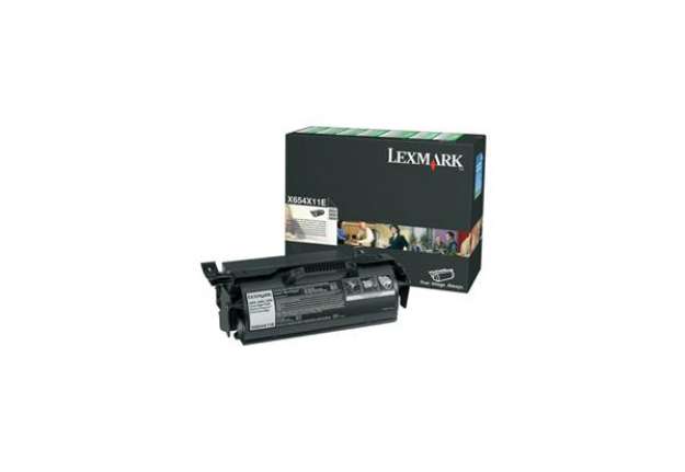 Immagine di Toner altissima resa return program Lexmark nero X654X11E