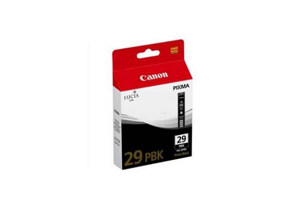 Immagine di Serbatoio inchiostro ink pigmentato PGI-29 PBK Canon nero fotografico 4869B001