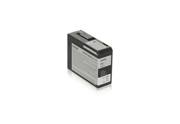 Immagine di Cartuccia inkjet ink pigmentato T5801 Epson nero fotografico C13T580100